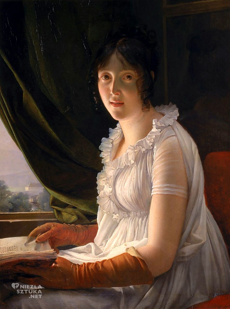 François Gérard „Pani Barbier-Walbonne”, 1796 / Niezła sztuk - blog o sztuce
