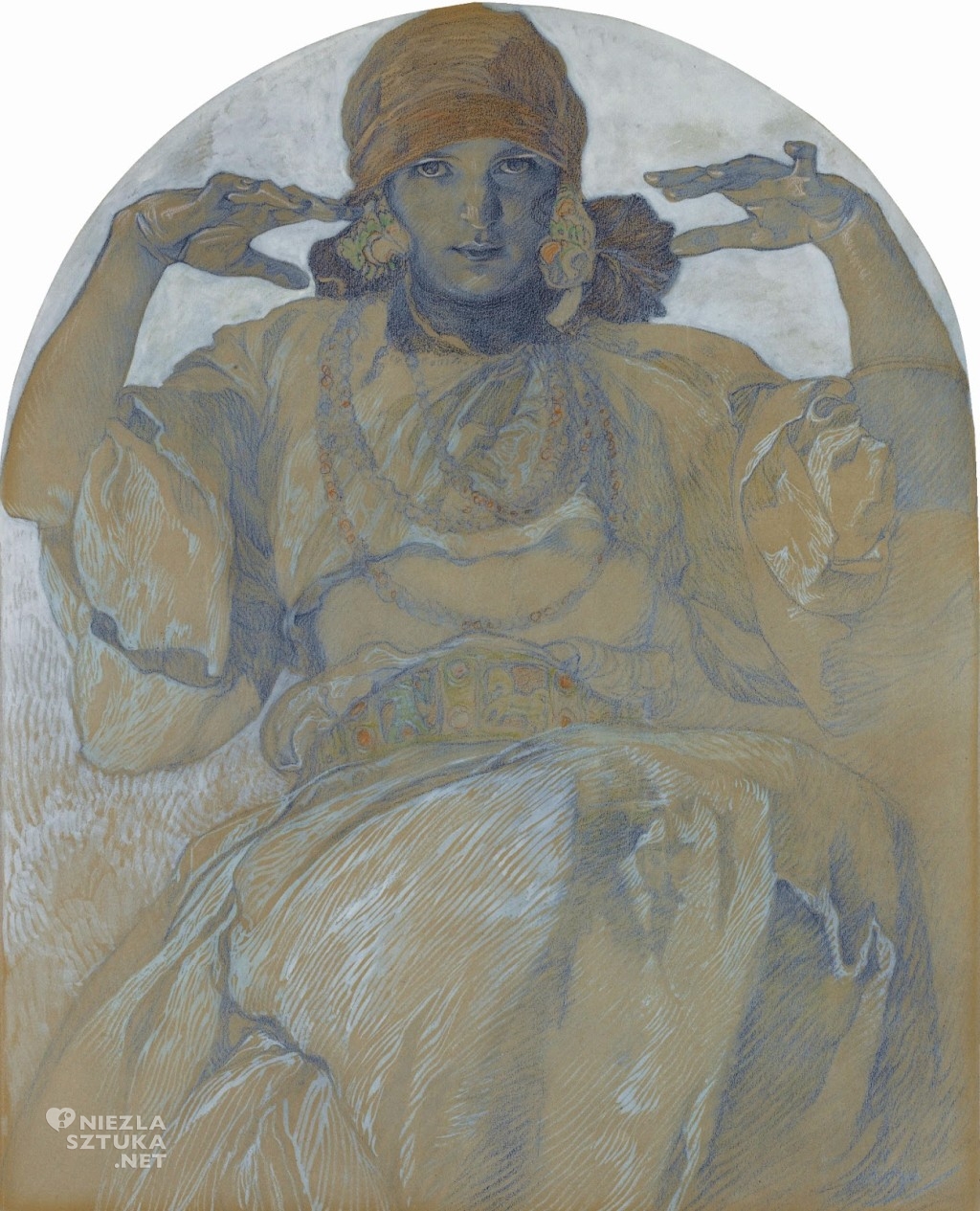 Alfons Mucha sztuka secesja niezlasztuka.net