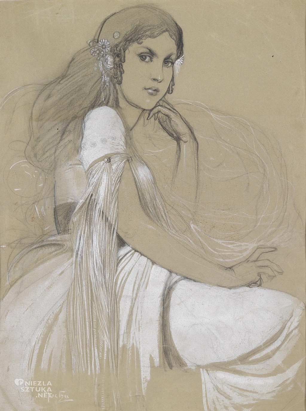Alfons Mucha sztuka secesja niezlasztuka.net