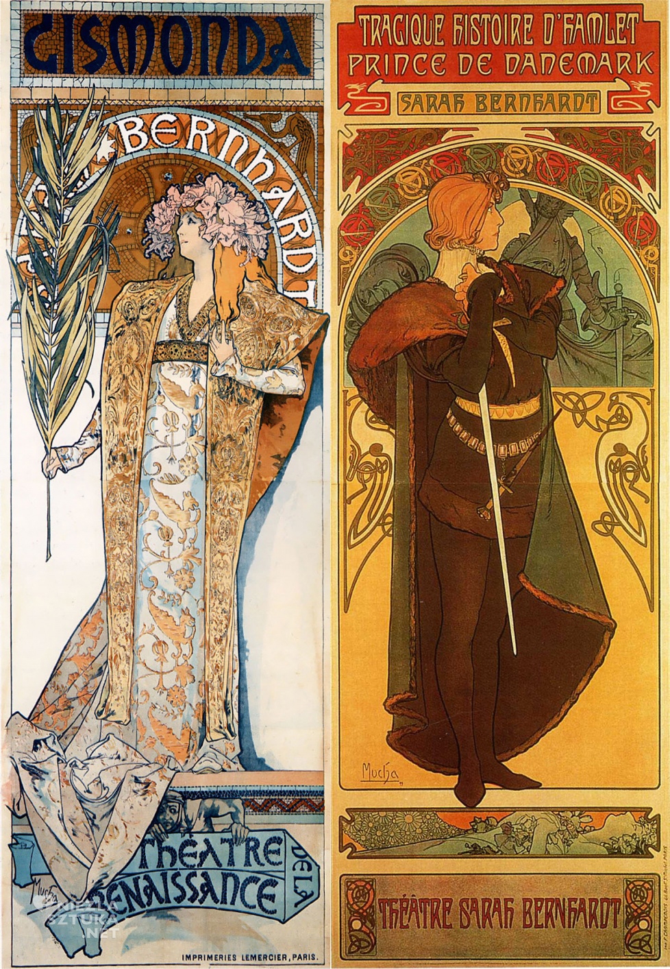 Alfons Mucha sztuka secesja niezlasztuka.net