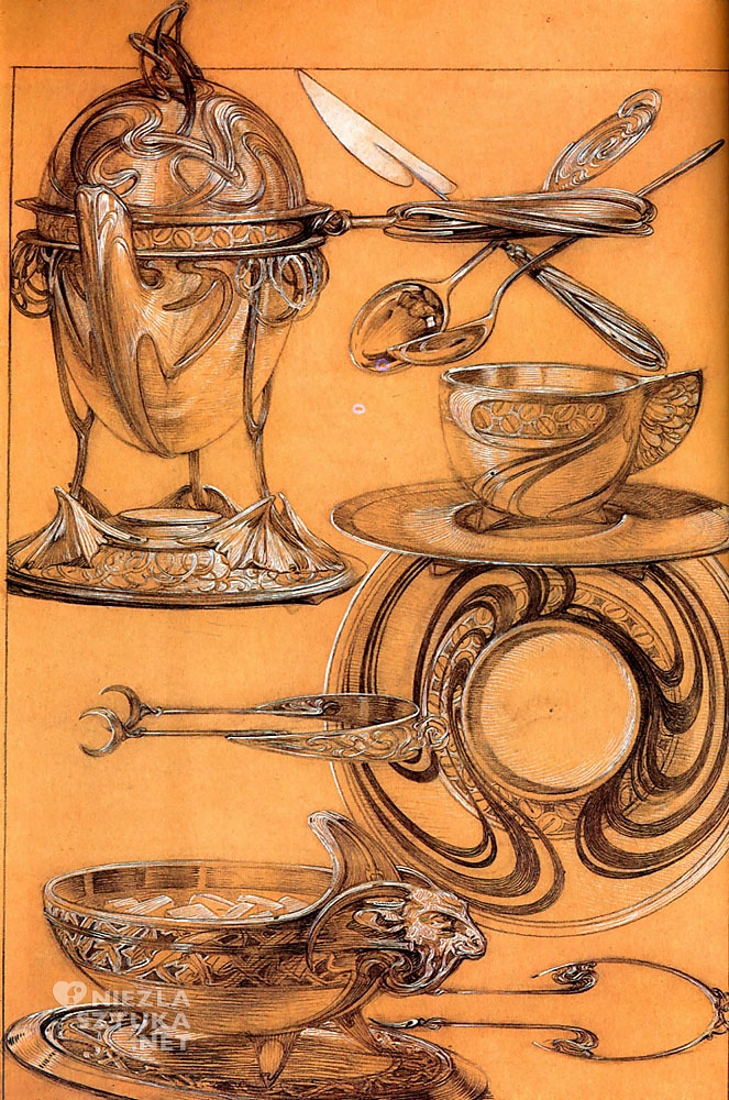Alfons Mucha obraz sztuka secesja niezlasztuka.net