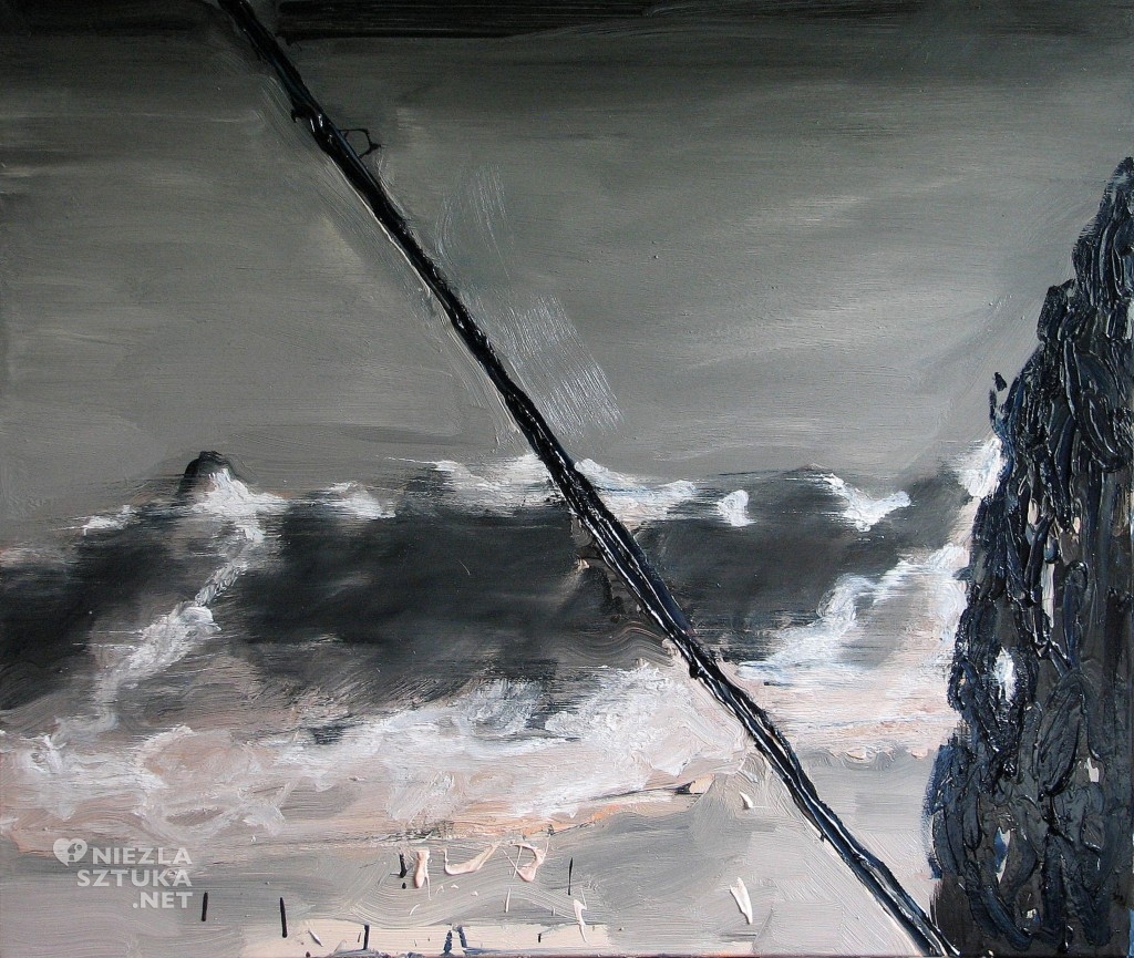 'Chmurka', 2014, 85x100 cm, olej na płótnie