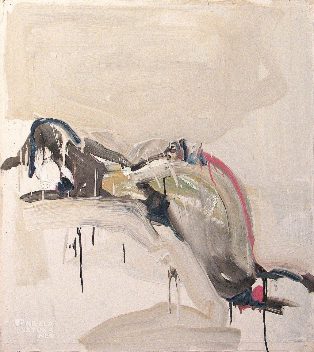 'I ruch okrągły, jak wyzywające zaproszenie', 2014, 75x68 cm, olej na płótnie