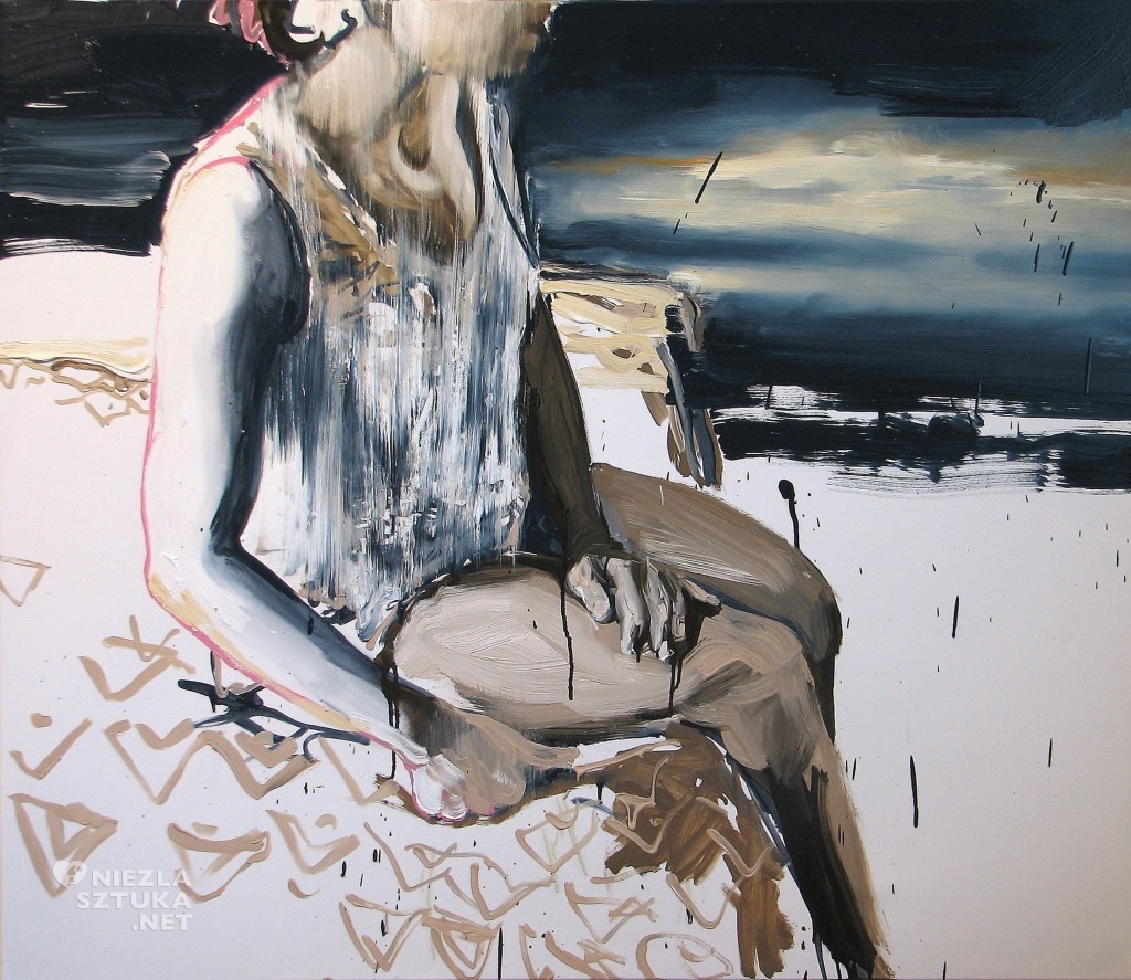 'Na skraju zmierzchu', 2014, 95x110 cm, olej na płótnie
