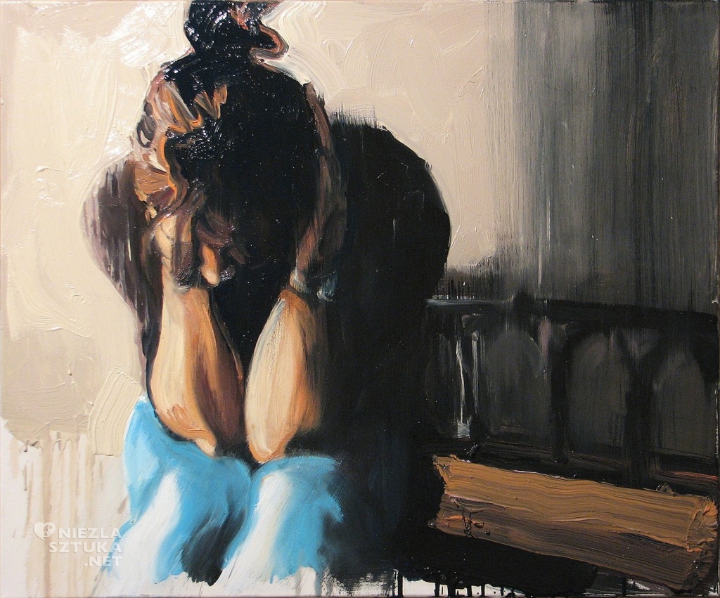 'O matko jedyna', 2014, 75x90 cm, olej na płótnie