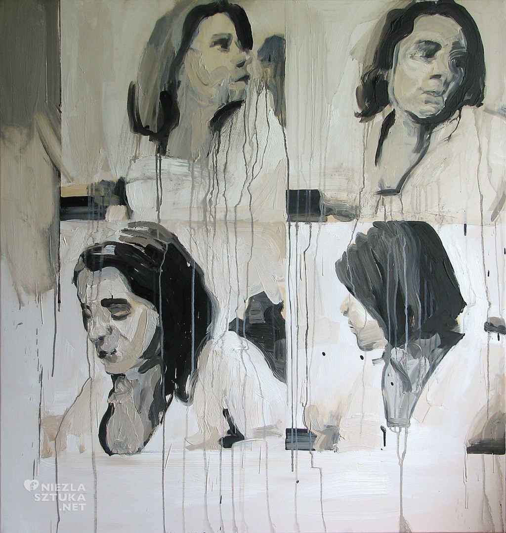 'Pogodynka', 2014, 105x100 cm, olej na płótnie