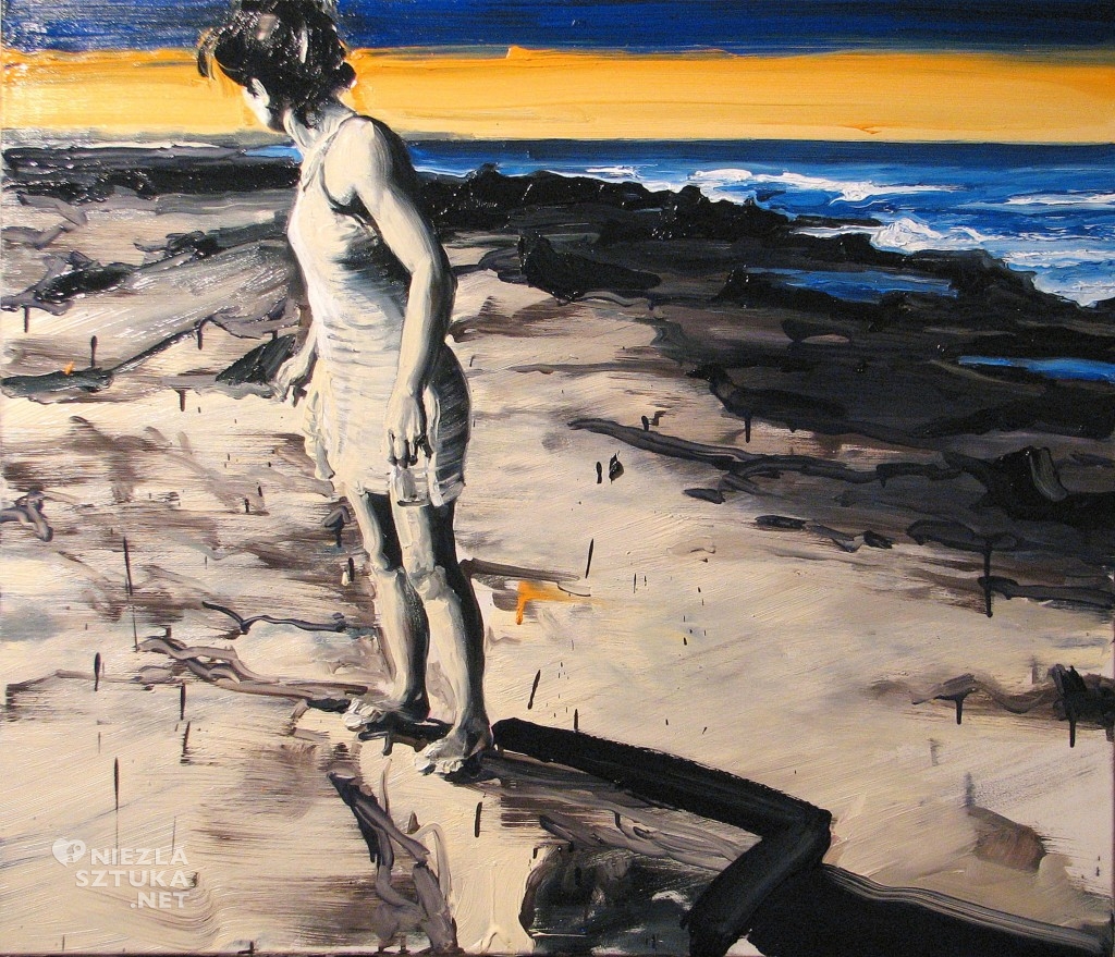 'Ponad horyzontem', 2014, 90x105 cm, olej na płótnie