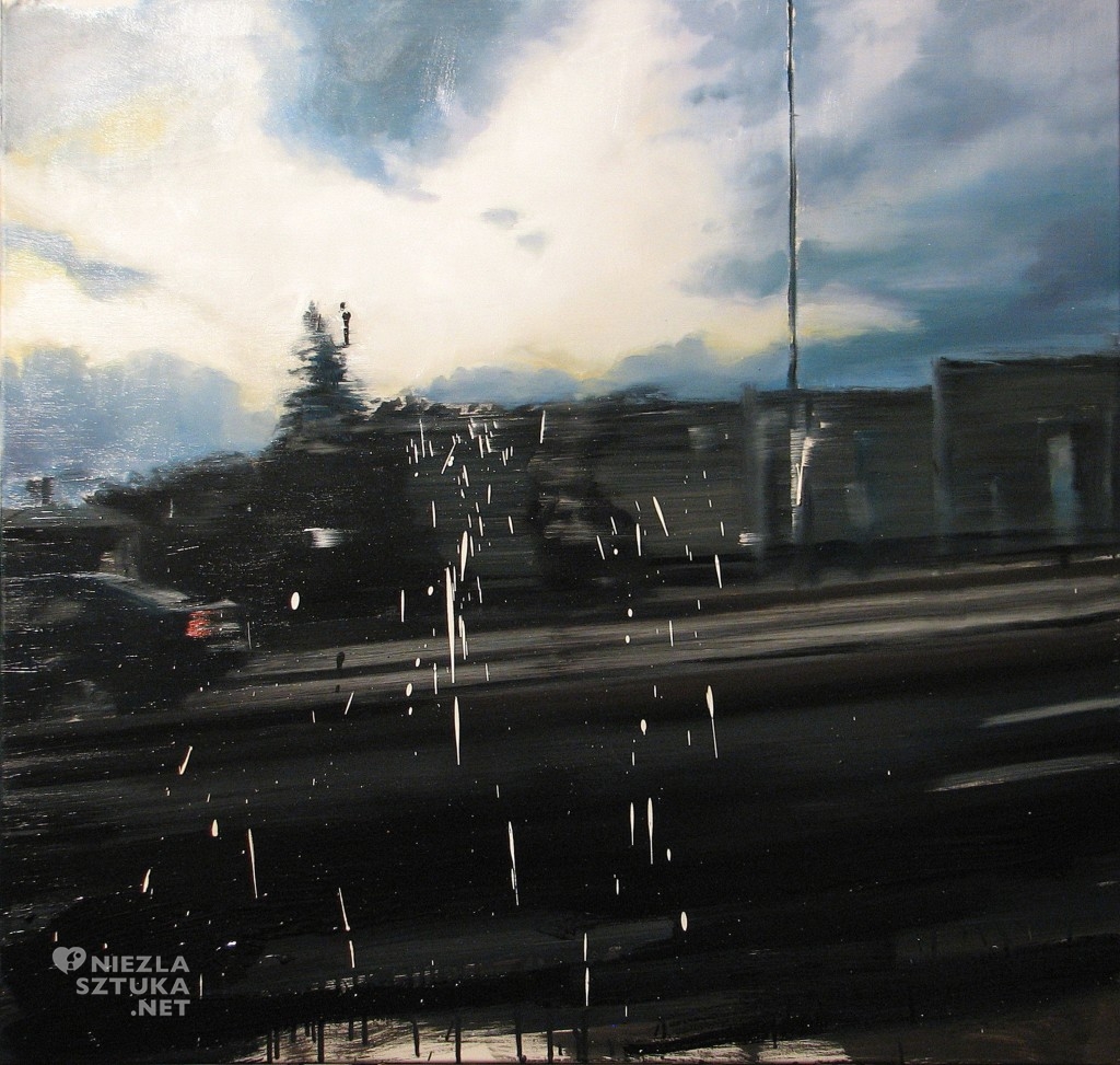 'Rzeczy trwałe, rzeczy zmienne', 2014, 100x105 cm, olej na płótnie