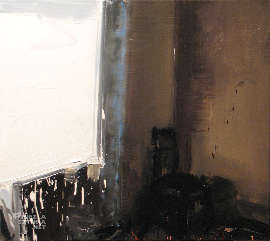 'Zimny pokój', 2014, 80x90 cm, olej na płótnie