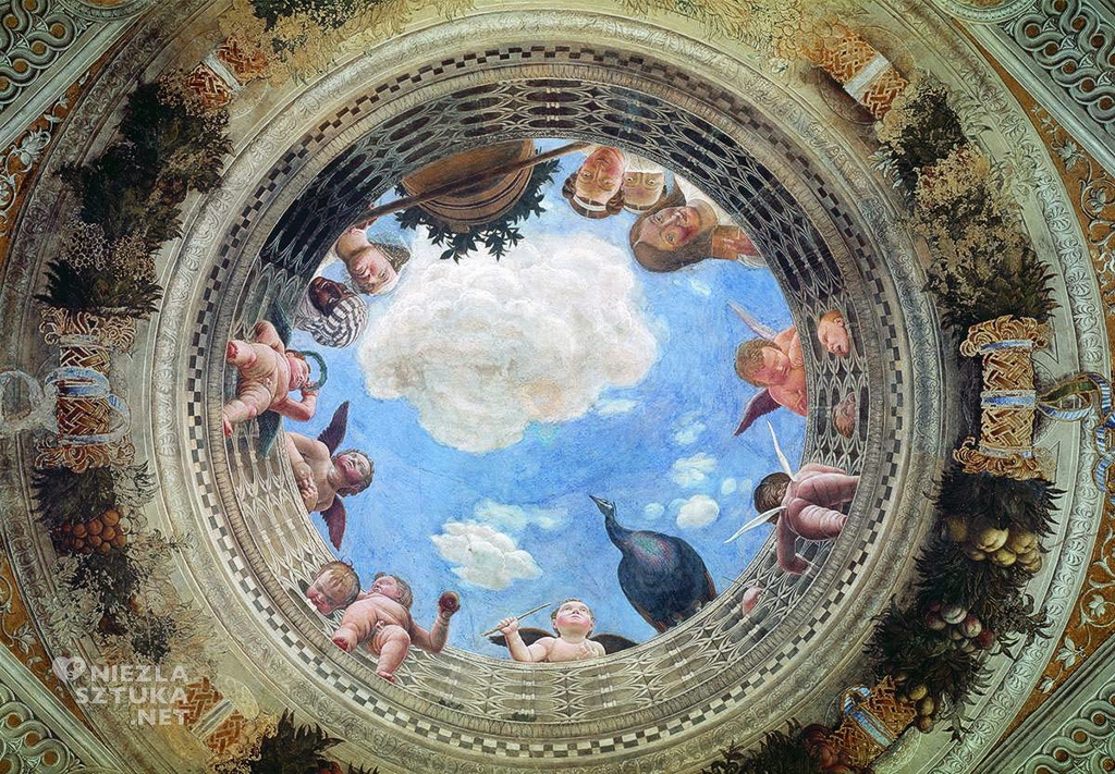 Andrea Mantegna oculus palazzo Ducale malarstwo iluzjonistyczne trompe l’oeil