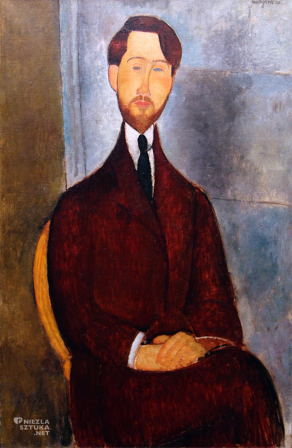 Amedeo Modigliani Portret Leopolda Zborowskiego