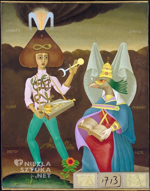 Victor Brauner, Kochankowie, wysłannicy liczby, 1947
