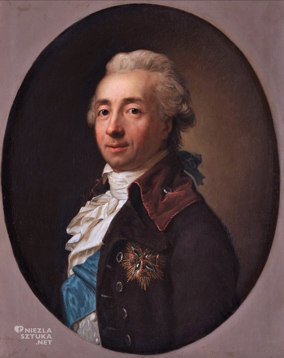 Anton Graff, Portret Michała Hieronima Radziwiłła, 1785