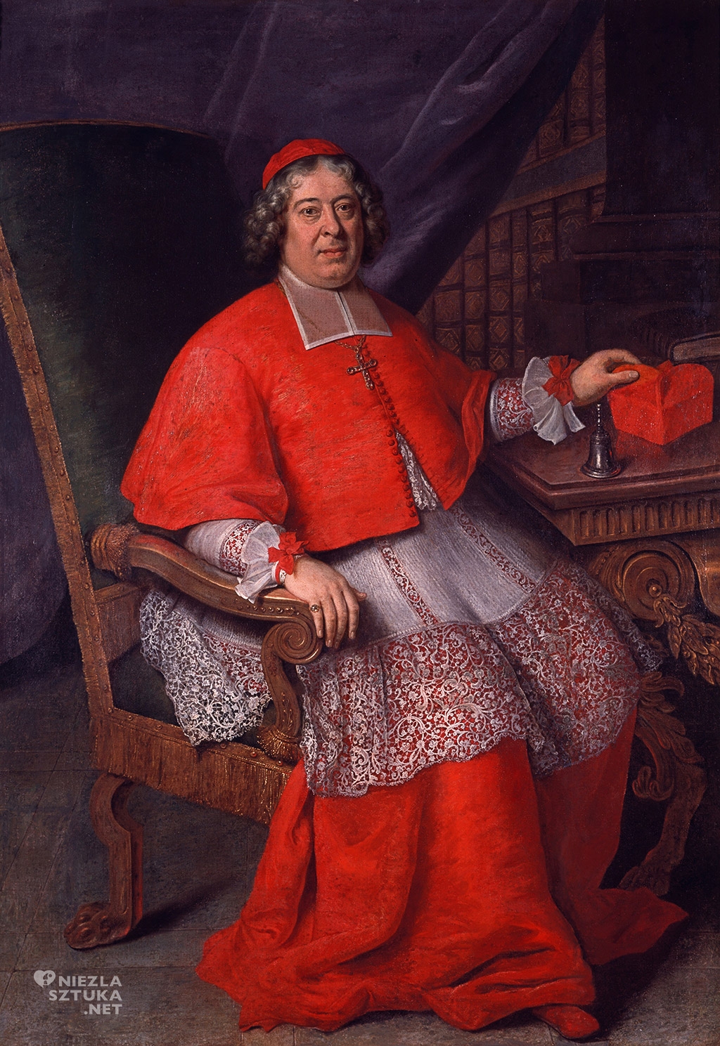 Francois la Criox, Portret Michała Stefana Radziejowskiego, 1702, fot. MNiA