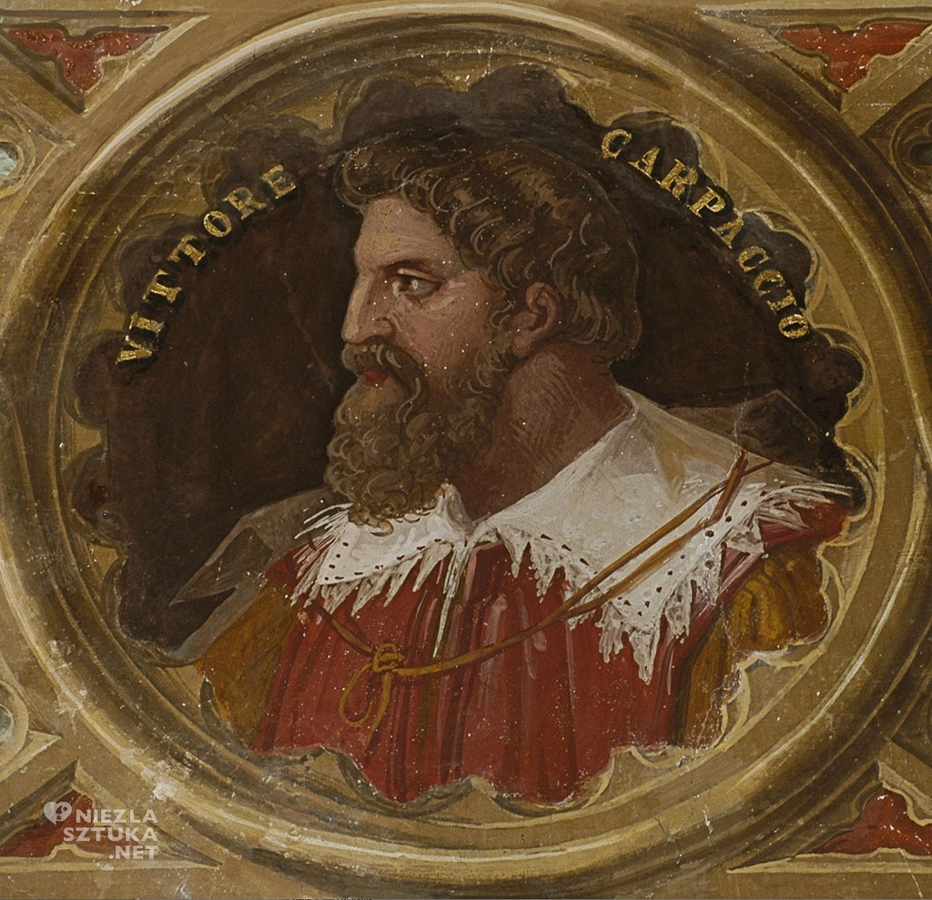Pietro Paoletti Portret Vittore Carpaccio, Musei di Villa Torlonia
