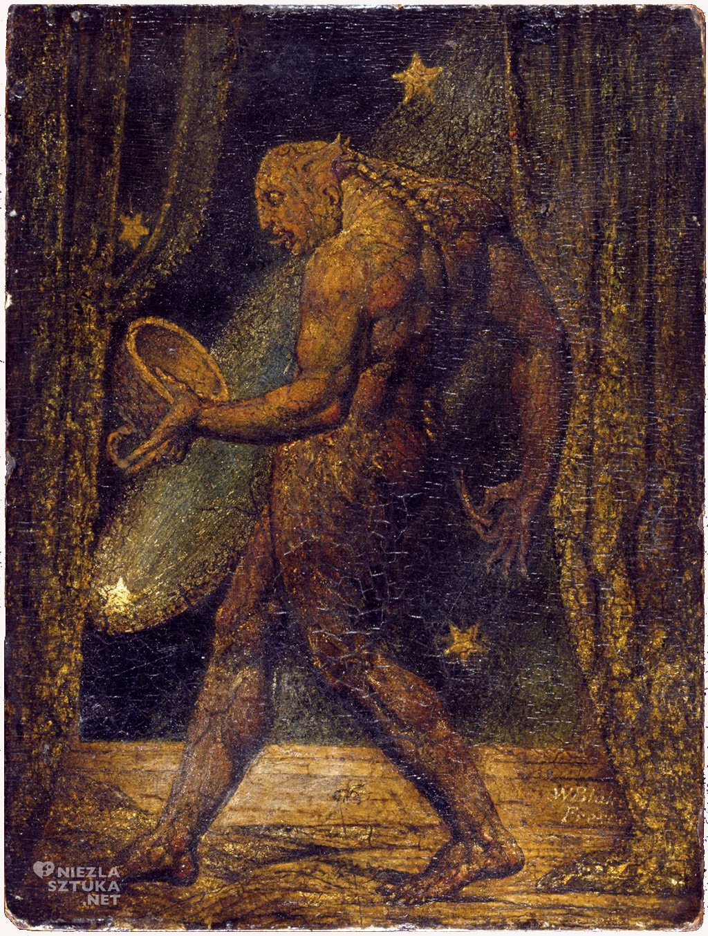 William Blake Duch pchły, ok. 1819–20