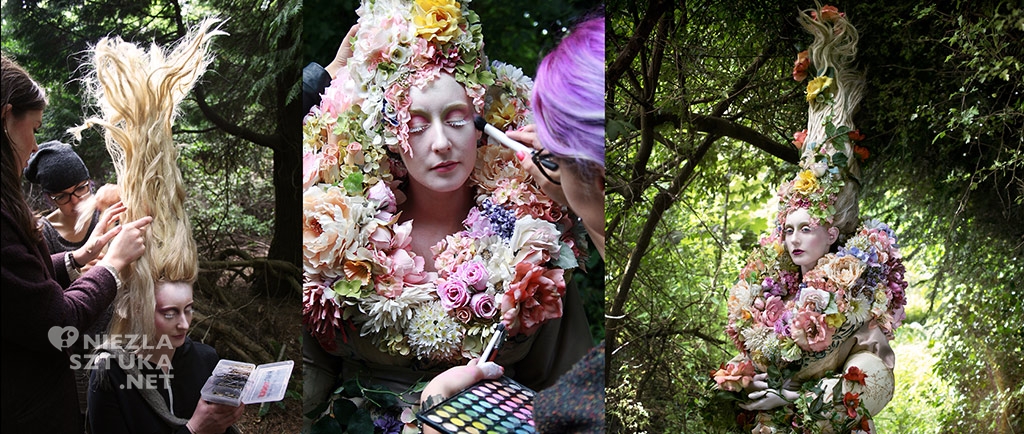 Behind the scenes Kirsty Mitchell