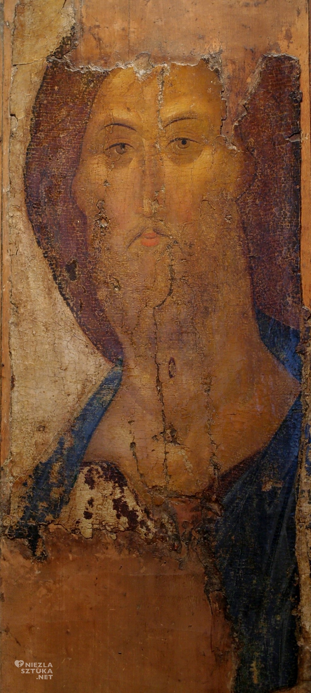 Andriej Rublow Spas Zwienigrodzkij (ikona Chrystusa-Zbawiciela), 1448