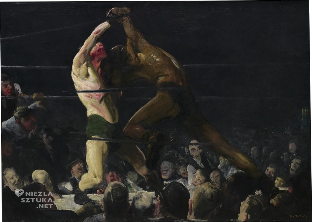 George Bellows, Both Members of This Club, 1909