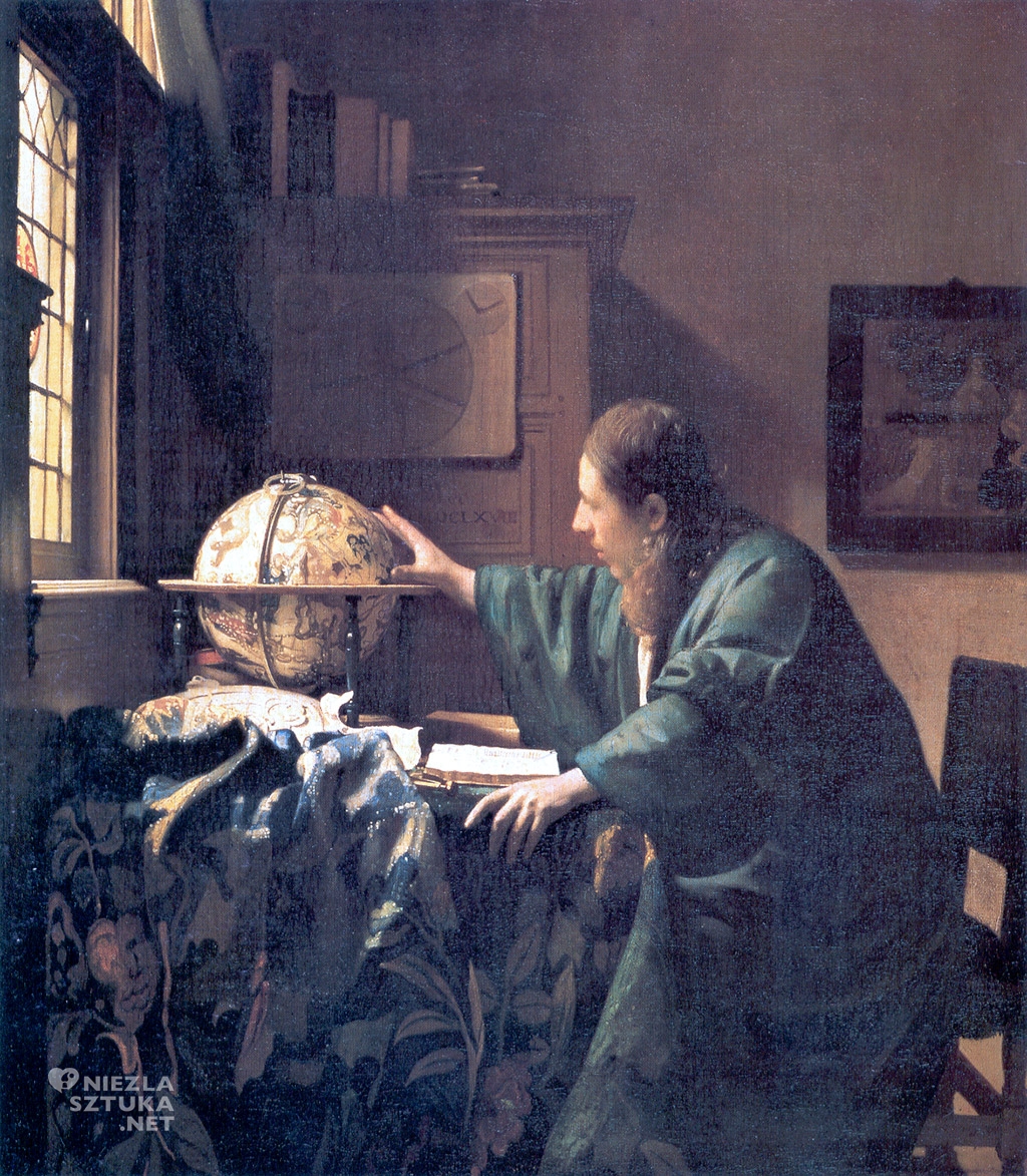 Johannes Vermeer Astronom, 1668, Luwr, Paryż