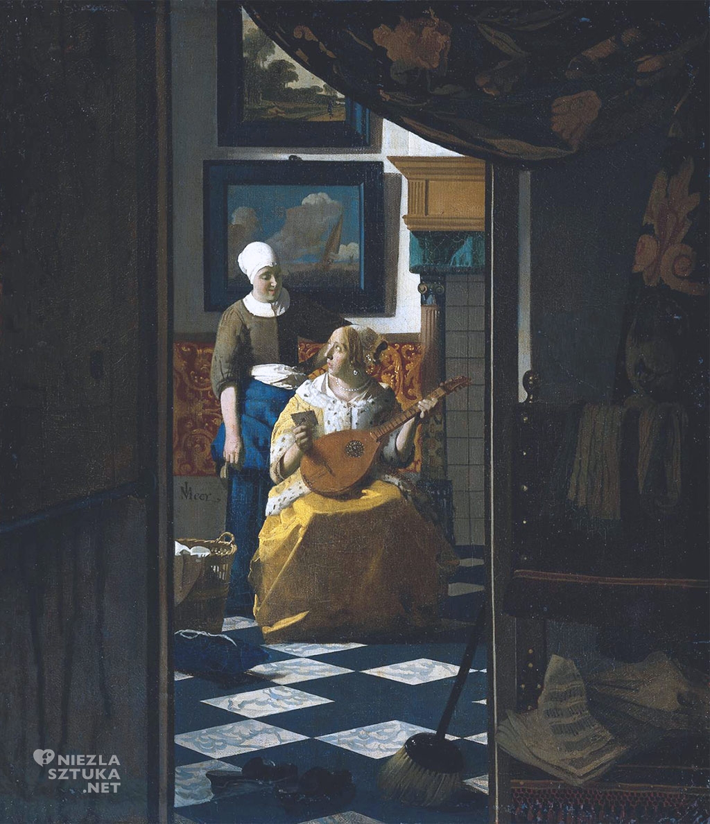 Johannes Vermeer List miłosny, ok. 1667-1670, Rijksmuseum, Amsterdam