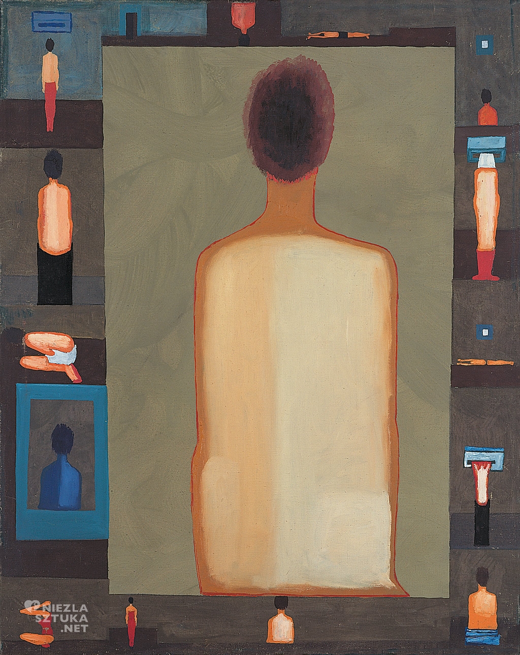 Jerzy Nowosielski, Monografia nieznajomej, 1971, Fundacja Nowosielskich