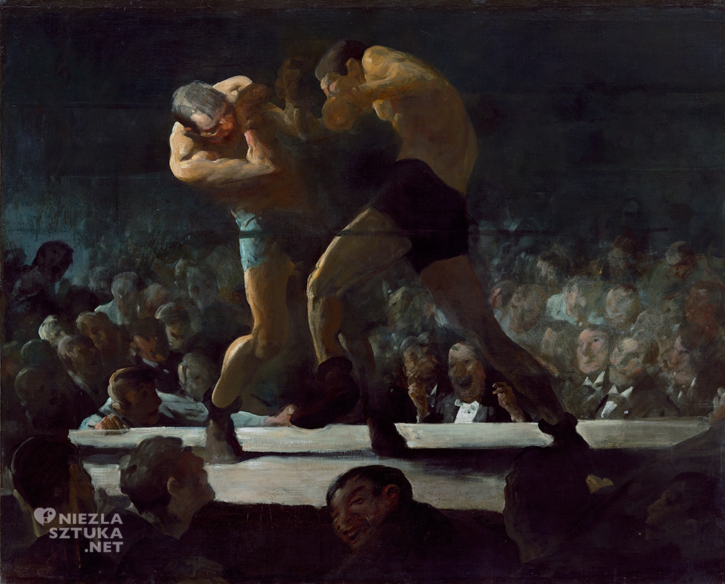 George Bellows, <em>Club Night</em>, 1907