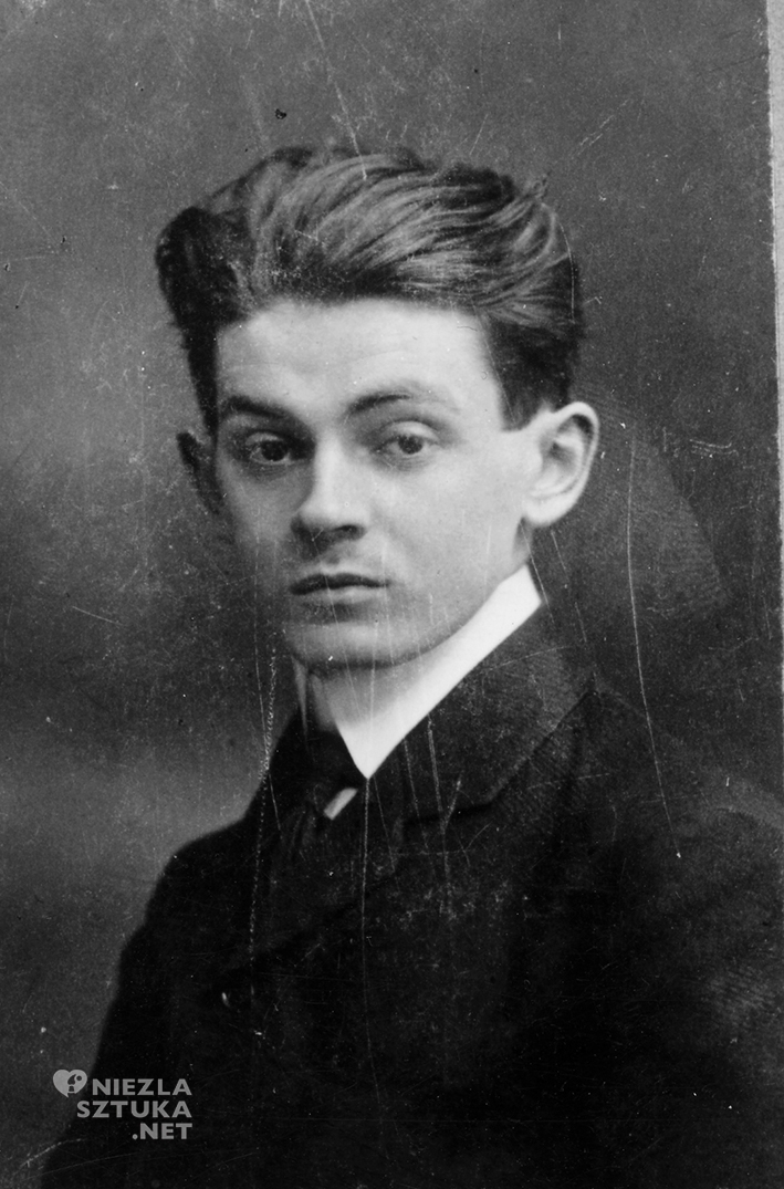 Portrait of Egon Schiele, 1908 © Private Collection, Photograph: anonymous, Leopold Museum
