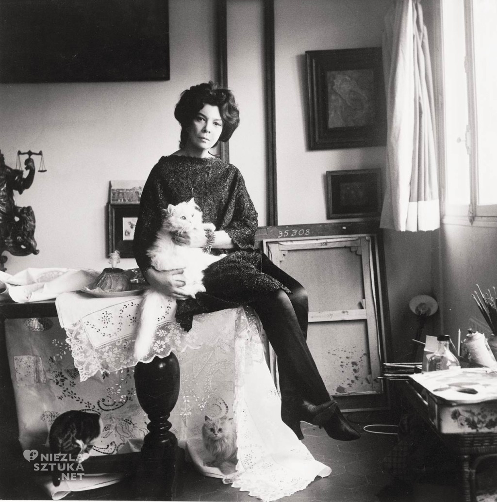 Cecil Beaton Leonor Fini w jej studio , 1961, fot. redlist