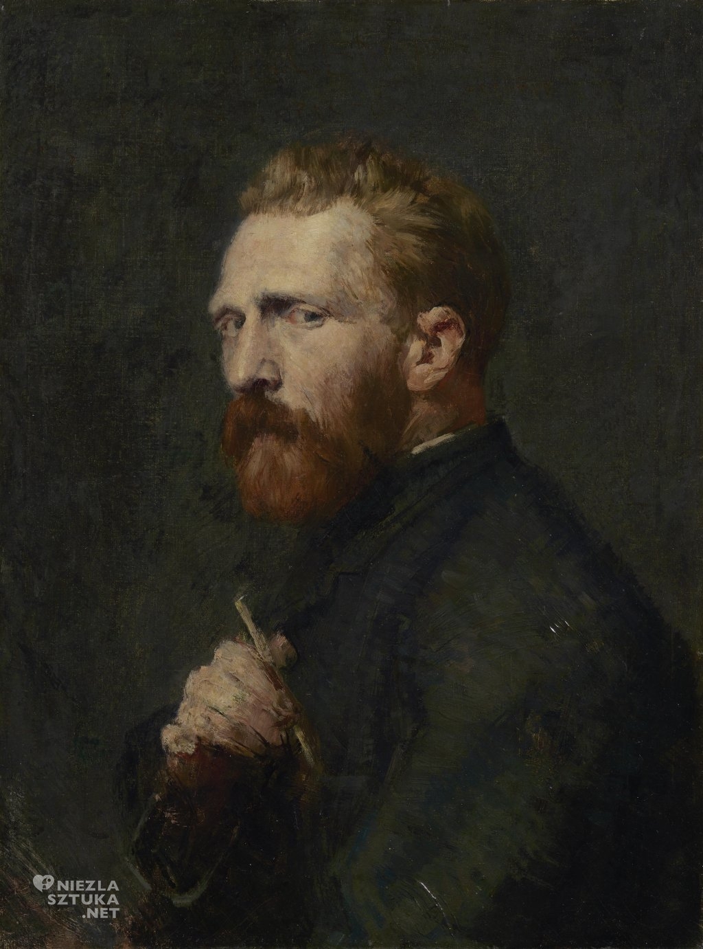 Portret Vincenta van Gogha pędzla Johna Petera Russell'a, 1886,