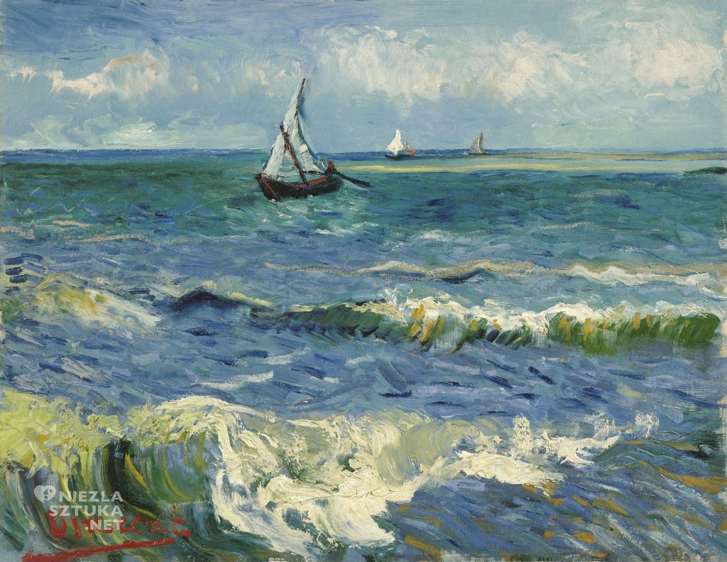 Vincent van Gogh Łodzie rybackie na morzu, 1888, fot.: vangoghmuseum.nl