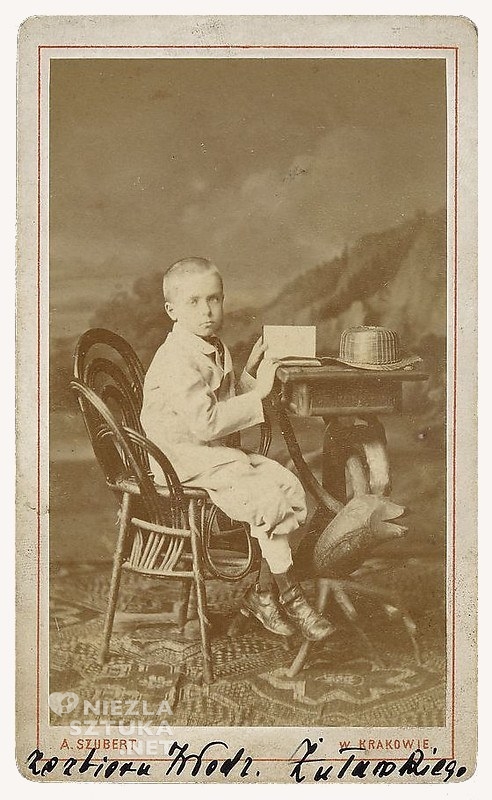 Wyspiański w wieku 8 lat, fot. Szubert Awit, mnw.pl