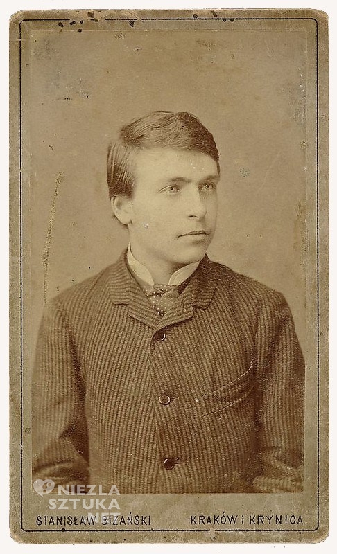 Wyspiański w wieku 18 lat, fot. Bizański Stanisław, mnw.pl