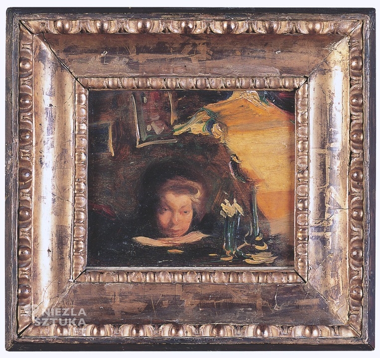 Konrad Krzyżanowski <em>Narzeczona przy lampie</em> | 1905