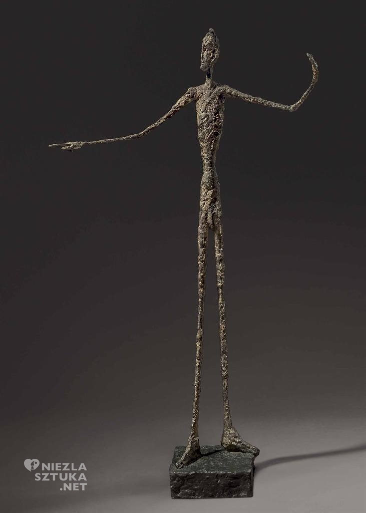 Alberto Giacometti Wskazujący człowiek | 1947, christies.com