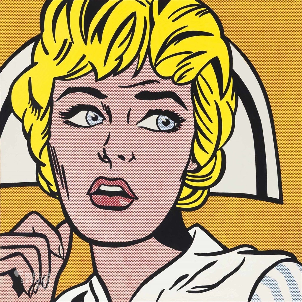 Roy Lichtenstein Pielęgniarka | 1964, christies.com