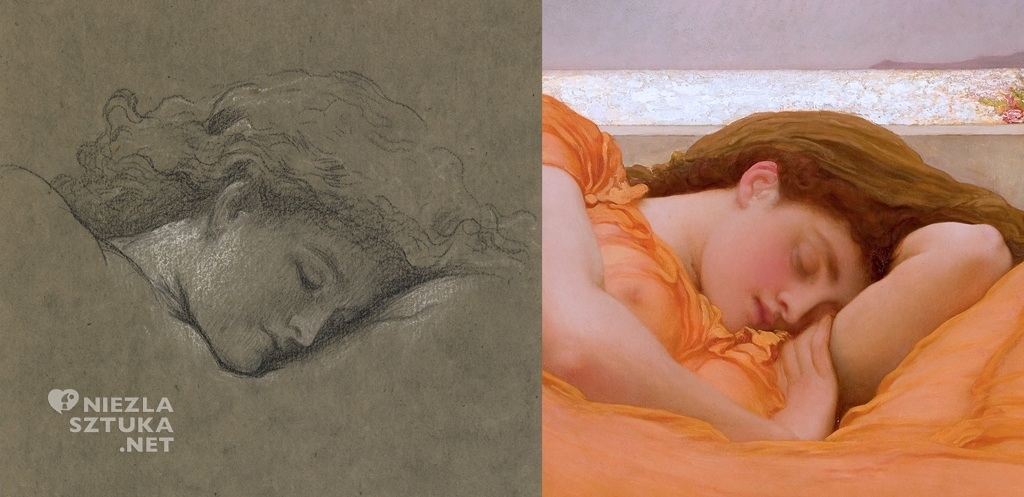 Szkic do <em>Flaming June</em>, sothebys.com