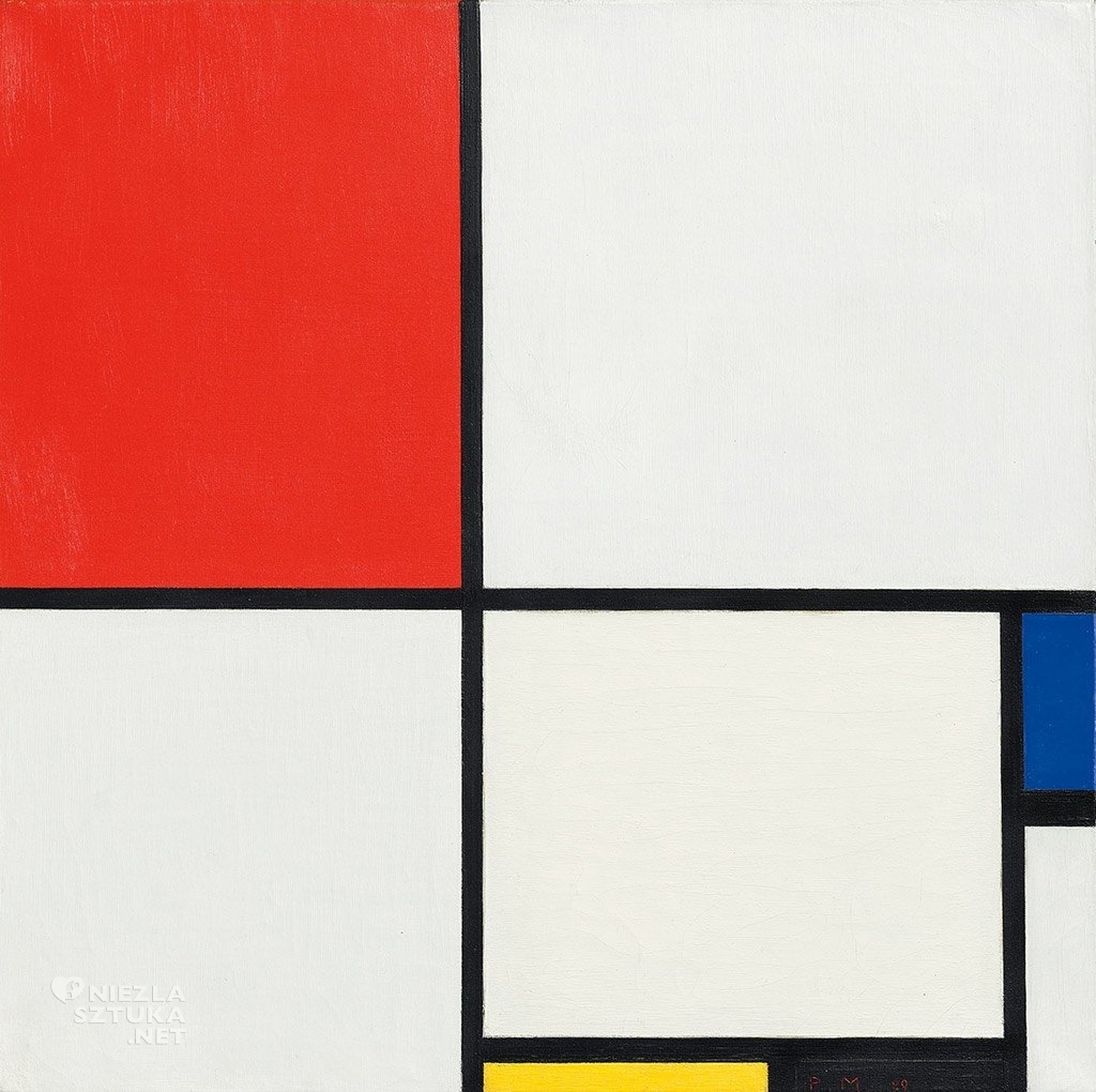 Piet Mondrian <em>Kompozycja Nr. III</em> (Kompozycja z Czerwonym, Niebieskim, Żółtym i Czarnym) | 1929, christies.com
