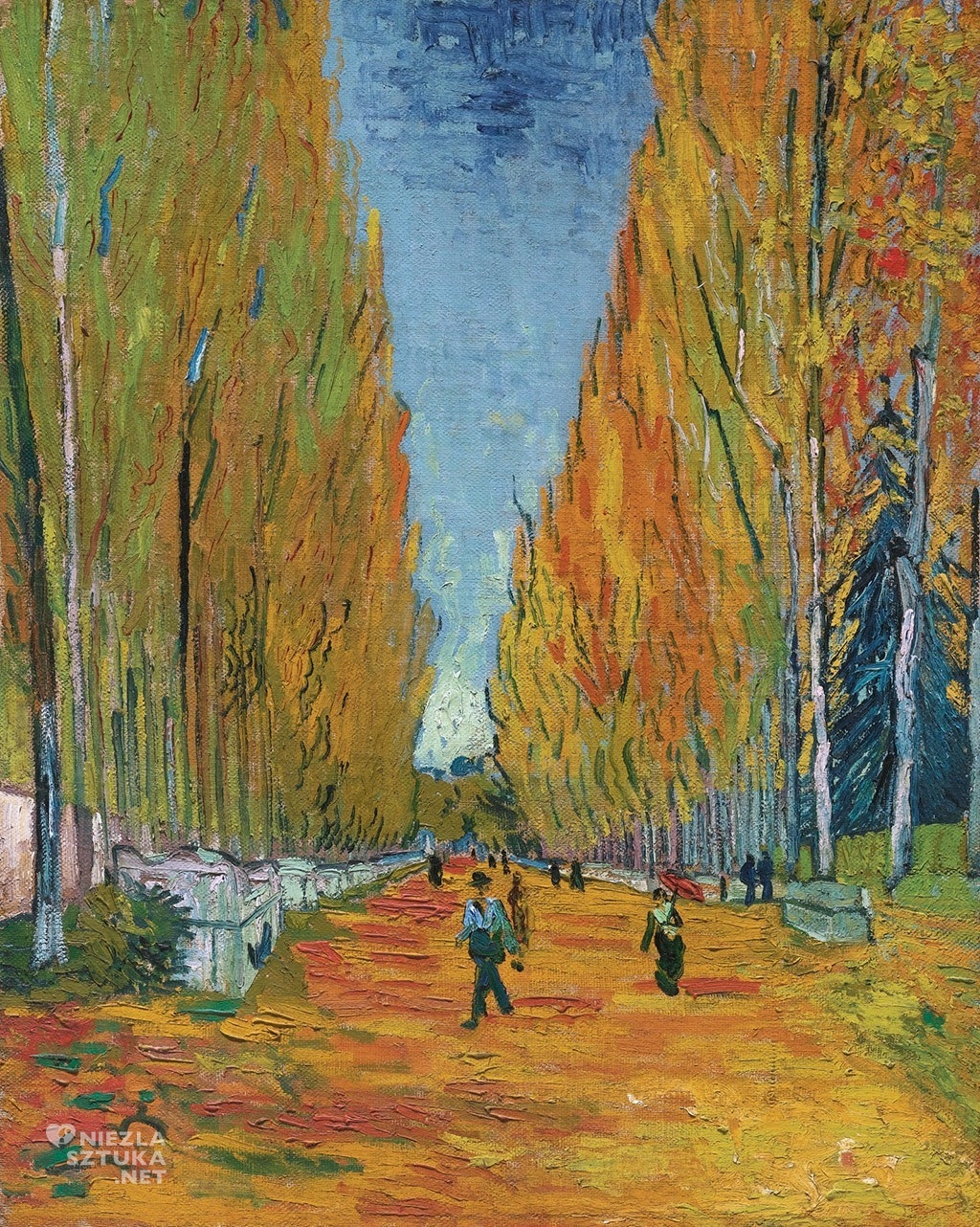 Vincent van Gogh L'Allee des Alyscamps | 1888, sothebys.com