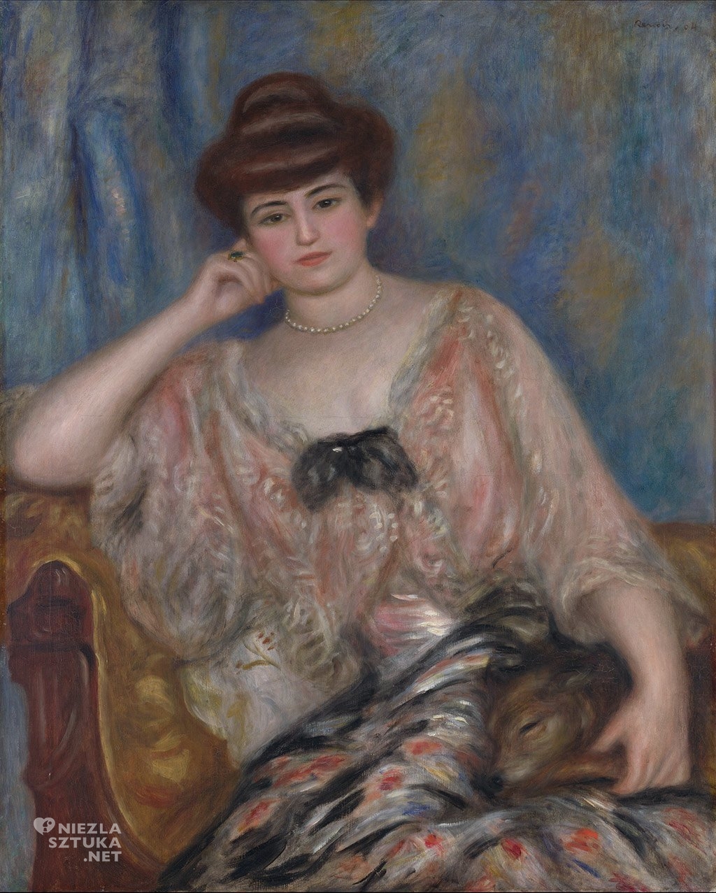 Pierre-Auguste Renoir <em>Misia Sert</em> | 1904, fot.: theredlist.com