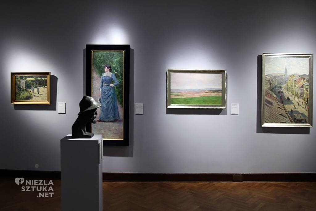 Władysław Podkowiński Portret Wincentyny Karskiej Muzeum Narodowe w Warszawie