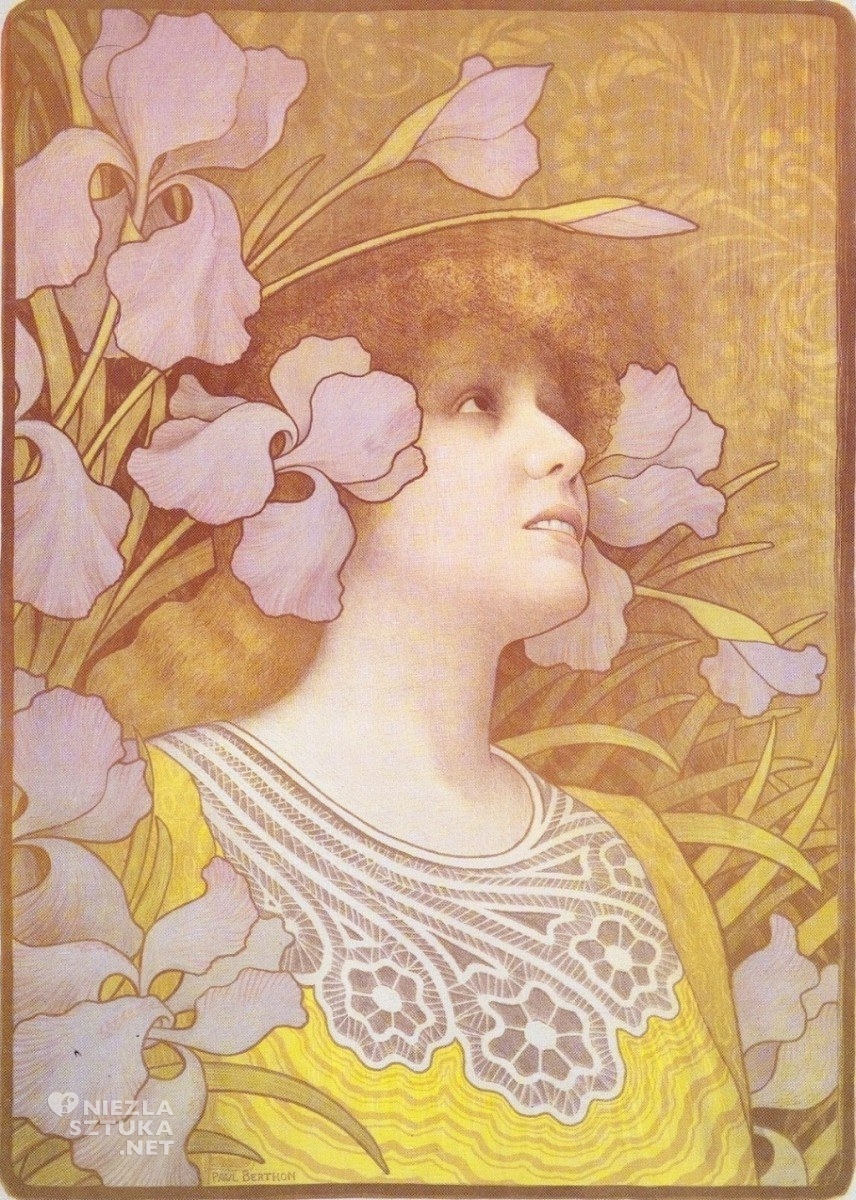 Paul Berthon Sarah Bernhardt | 1901, fot.: wikipedia.org