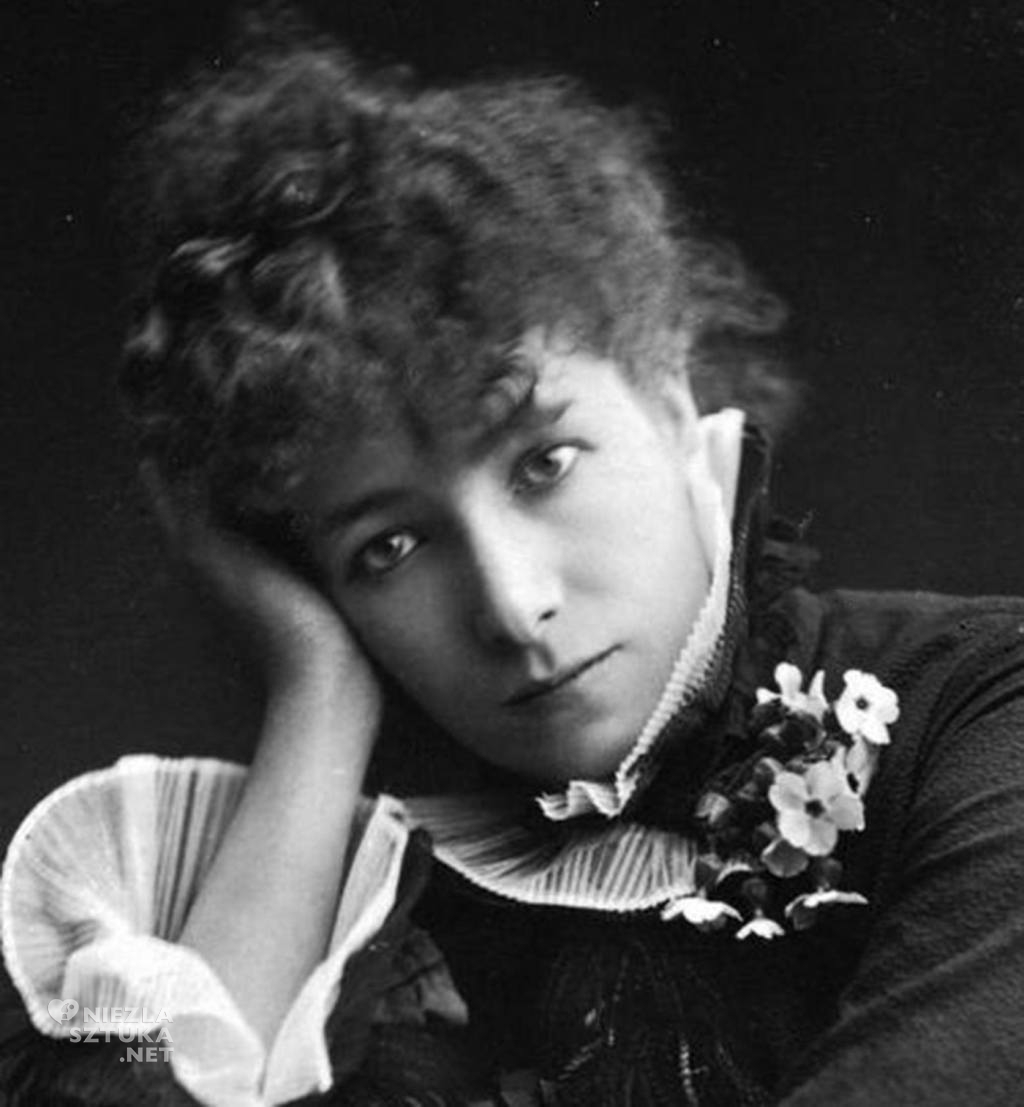 Paul Nadar Sarah Bernhardt, fot.: wikiedia.org
