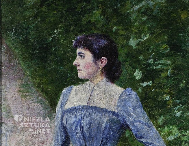 Władysław Podkowiński Portret Wincentyny Karskiej | 1891, Muzeum Narodowe w Warszawie