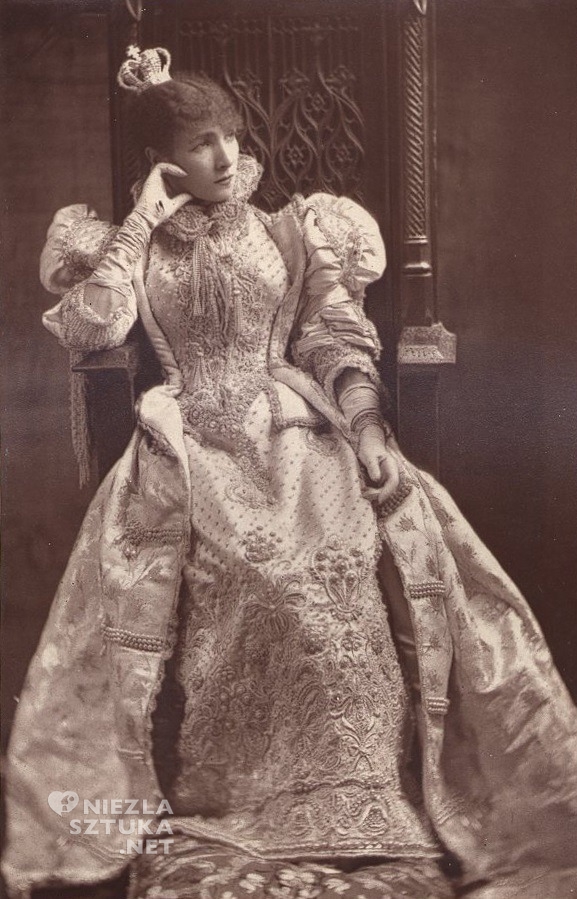 Sarah Bernhardt w sztuce Ruy Blas Viktora Hugo