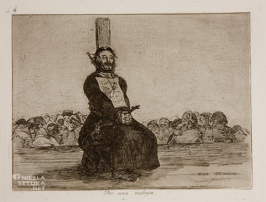 Goya <em>Los Desastres de la Guerra No. 34</em> / <em> Okropności wojny </em> | rok, Museo Prado
